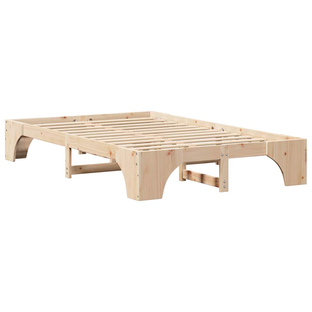 Sengestamme Naturlig 135 x 190 cm Massiv furu
