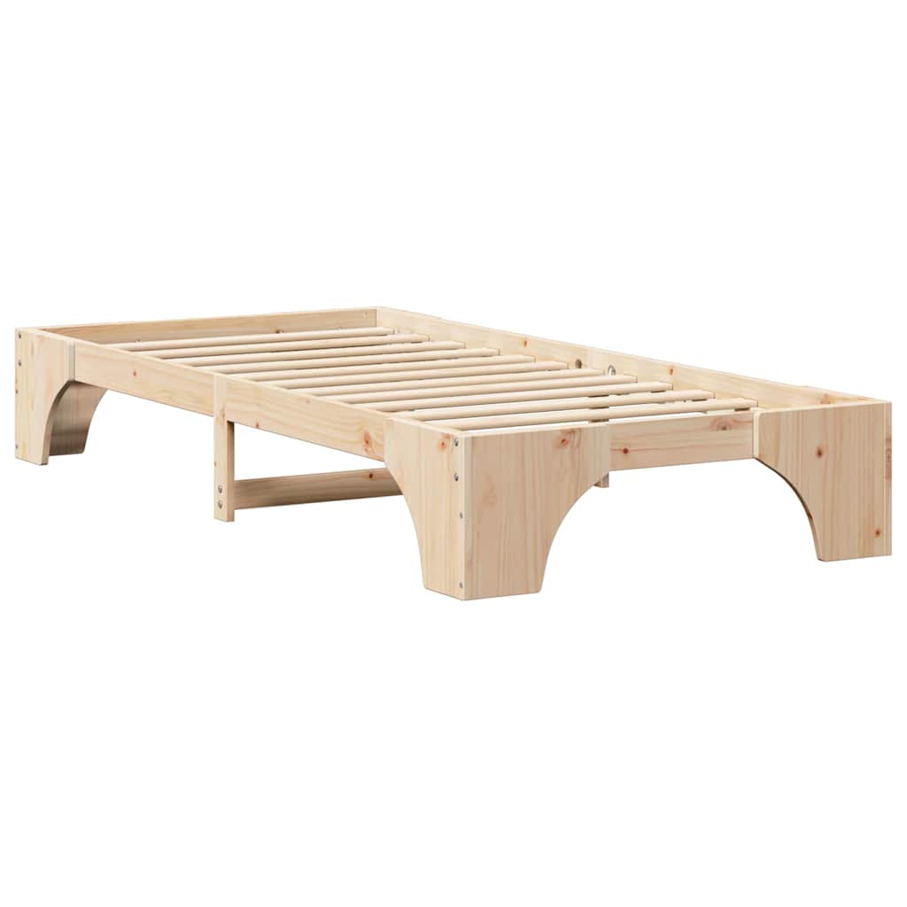 Sengestamme Massiv furu 207 x 97 x 30 cm Heltre furu