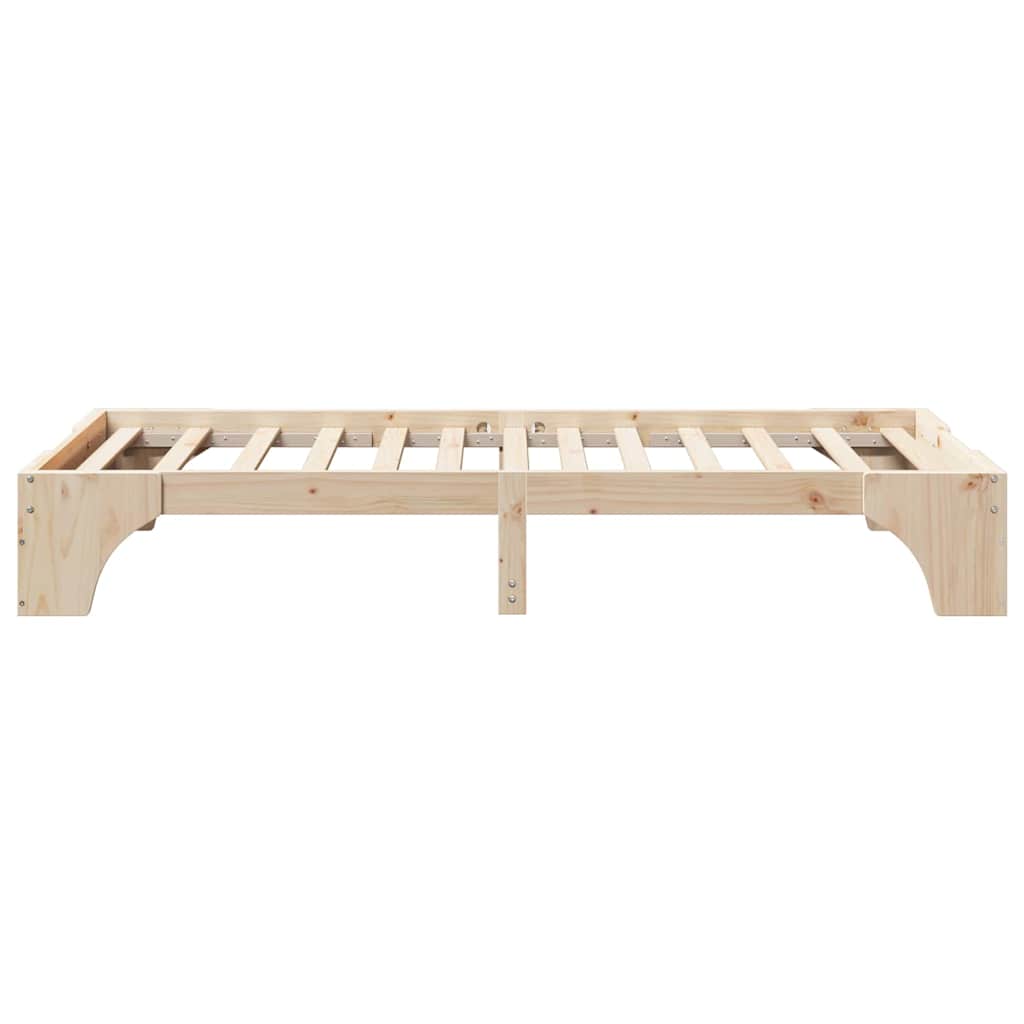 Sengestamme Naturlig 90 x 200 cm Massiv furu