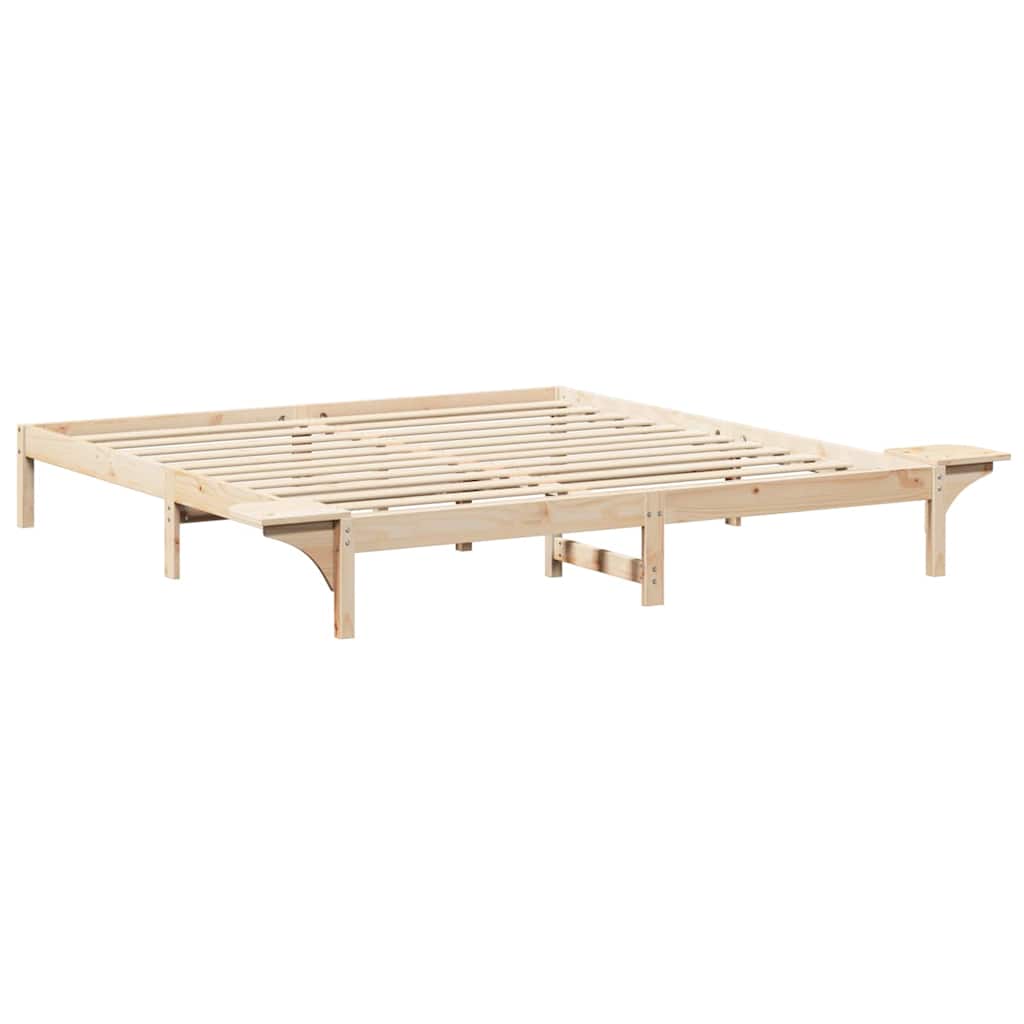 Sengestamme Naturlig 180 x 200 cm Massiv furu