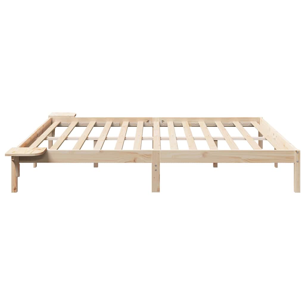 Sengestamme Naturlig 180 x 200 cm Massiv furu