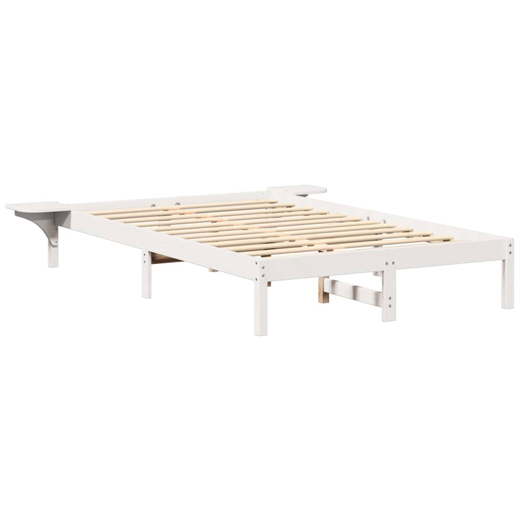 Sengestamme Hvit 120 x 200 cm Massiv furu