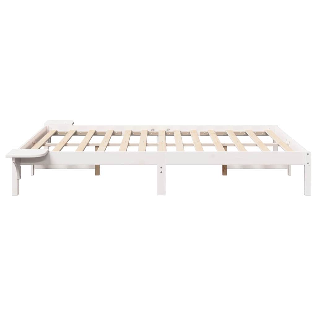 Sengestamme Hvit 120 x 200 cm Massiv furu