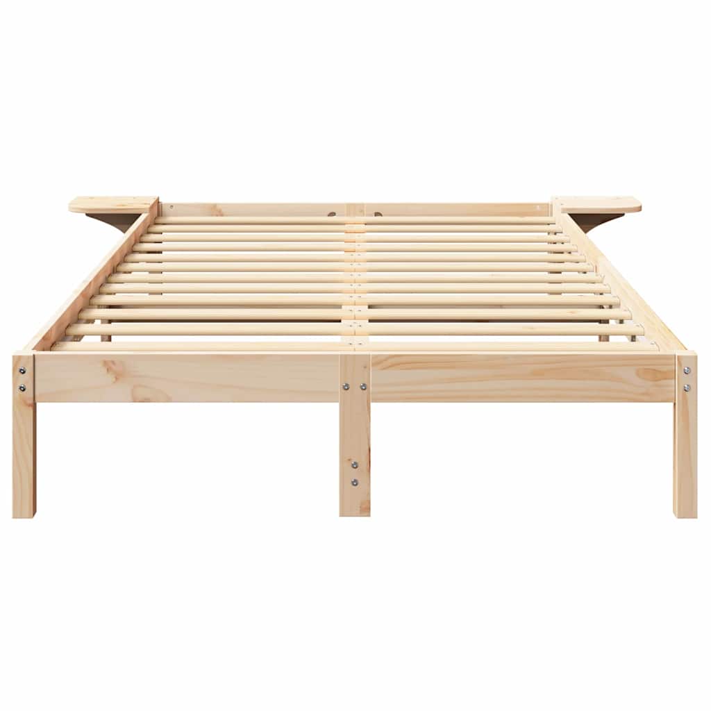 Sengestamme Naturlig 140 x 190 cm Massiv furu