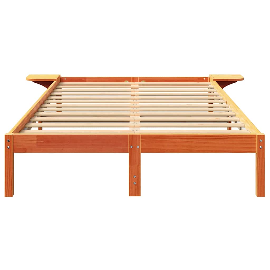 Sengestamme Vokset Brun 120 x 190 cm Massiv furu