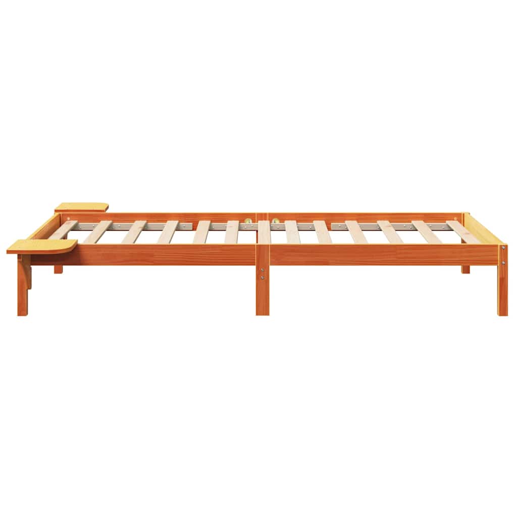 Sengestamme Vokset Brun 100 x 200 cm Massiv furu
