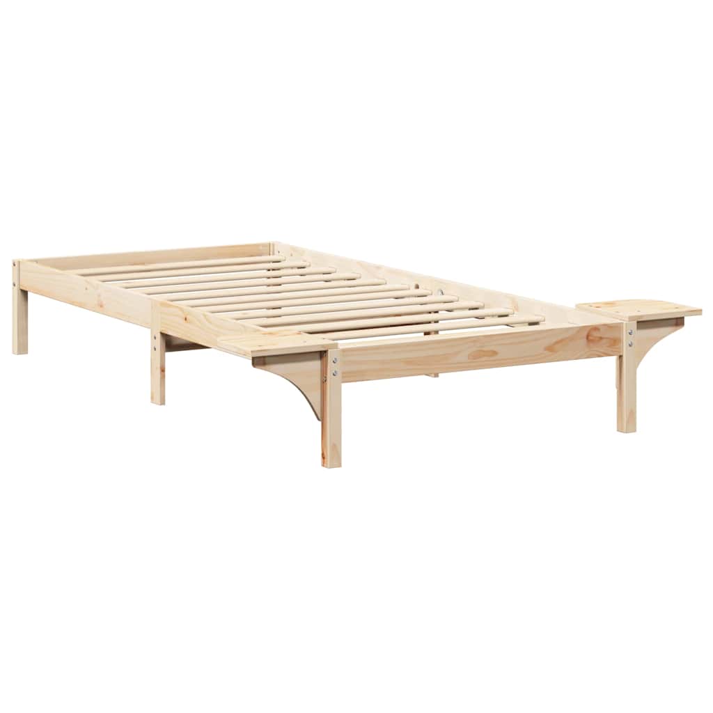 Sengestamme Naturlig 80 x 200 cm Massiv furu