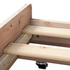 Sengestamme Brun 80 x 200 cm Massivt furutre