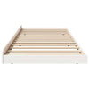 Sengestamme Hvit 75 x 190 cm Massivt furutre