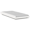 Sengestamme Hvit 75 x 190 cm Massivt furutre