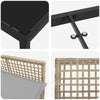 Hage Spisegruppe med pute 7 pcs Beige Poly rattan