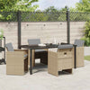 Hage Spisegruppe 5 pcs Beige polyrotting