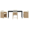 Hage Spisegruppe 5 pcs Beige polyrotting