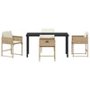 Hage Spisegruppe 5 pcs Beige polyrotting
