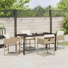 Hage Spisegruppe 5 pcs Beige polyrotting