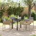 Hage Spisegruppe 5 pcs Beige polyrotting