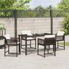 Hage Spisegruppe 5 pcs Brun polyrotting