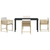Hage Spisegruppe 5 pcs Beige polyrotting