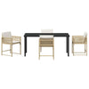 Hage Spisegruppe 5 pcs Beige polyrotting