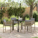 Hage Spisegruppe 5 pcs Beige polyrotting