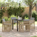Hage Spisegruppe 5 pcs Beige polyrotting