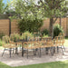 Hage Spisegruppe 9 pcs Brun polyrotting