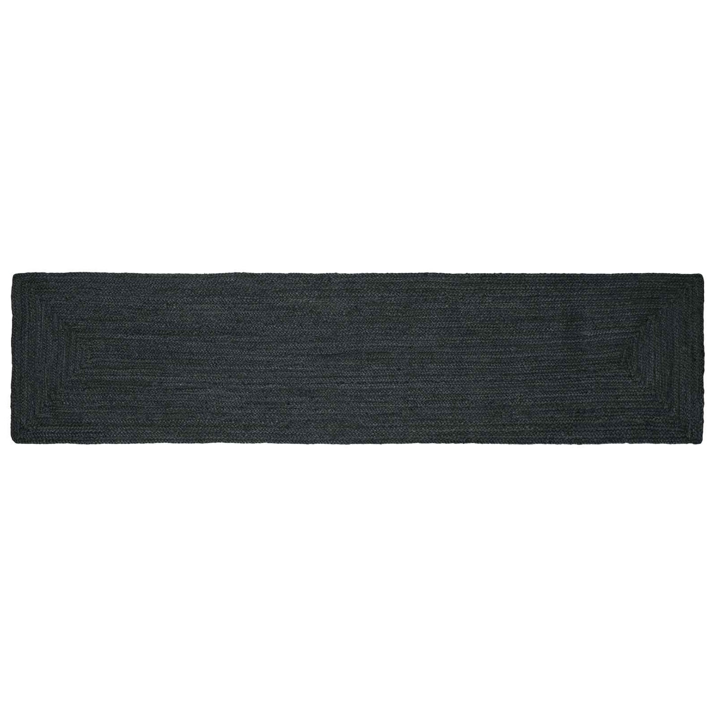 Områdetepper Rektangulær Mørkegrå 60 x 200 cm Jute