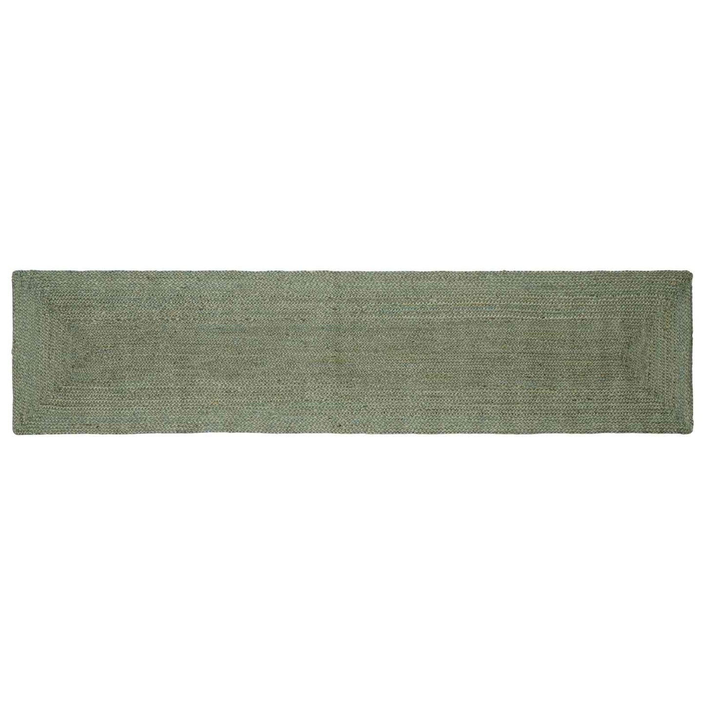 Områdetepper Rektangulær Olivengrønn 60 x 300 cm Jute