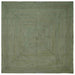 Områdetepper Torget Olivengrønn 240 x 240 cm Jute