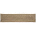 Områdetepper Naturlig og svart 60 x 200 cm Jute