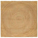 Områdetepper Naturlig 240 x 240 cm Jute