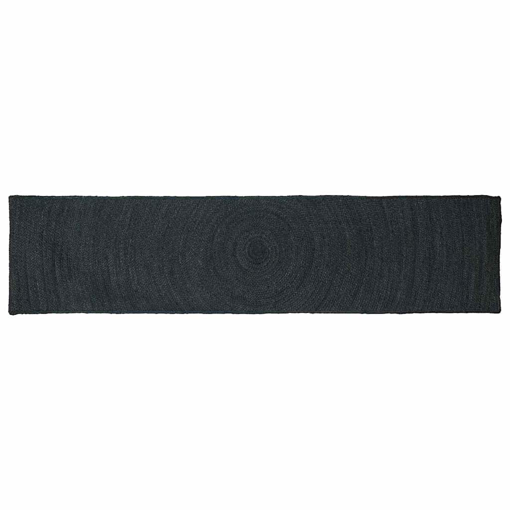Områdetepper Mørkegrå 60 x 200 cm Jute