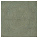 Områdetepper Olivengrønn 120 x 120 cm Jute