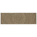 Områdetepper Naturlig og svart 80 x 200 cm Jute