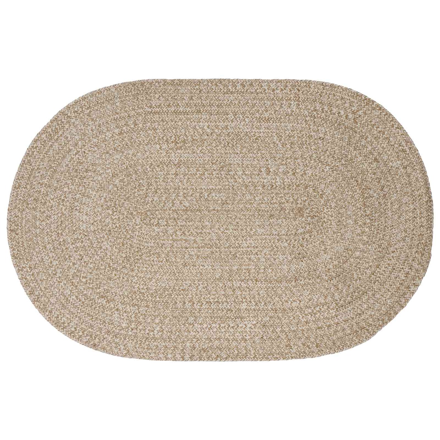 Områdetepper Hvit 100 x 152 cm Jute