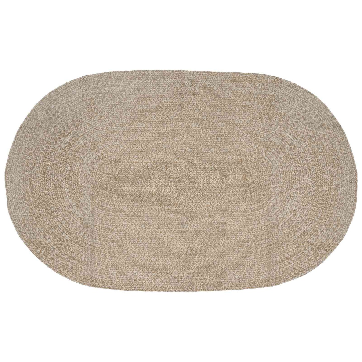 Områdetepper Hvit 205 x 305 cm Jute