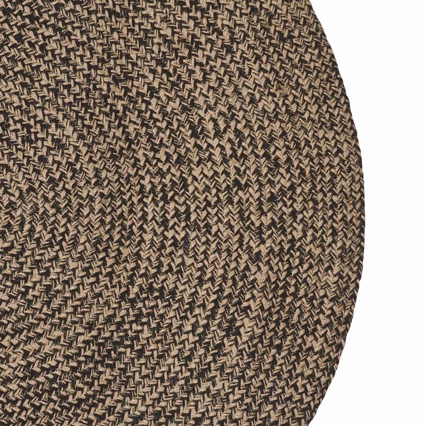 Områdetepper Svart 100 x 152 cm Jute