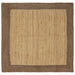Områdetepper Grå 120 x 120 cm Jute