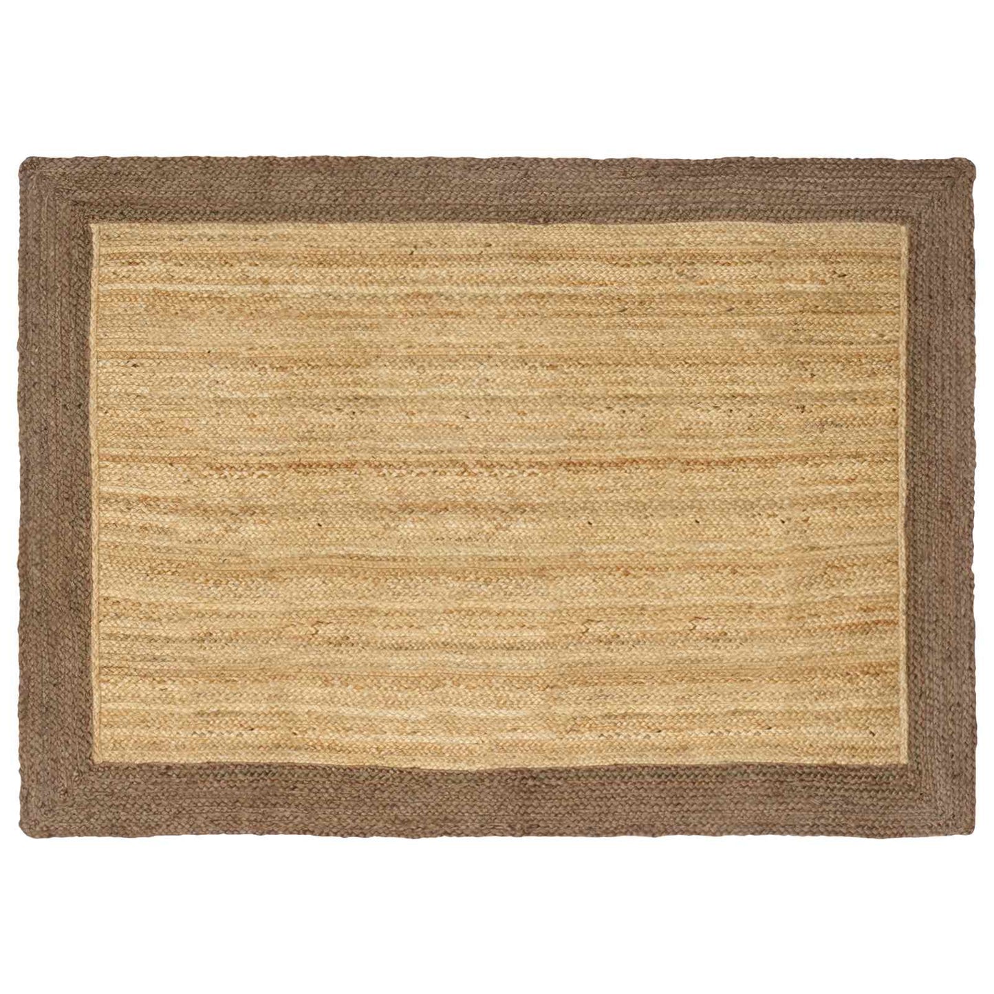 Områdetepper Grå 120 x 170 cm Jute