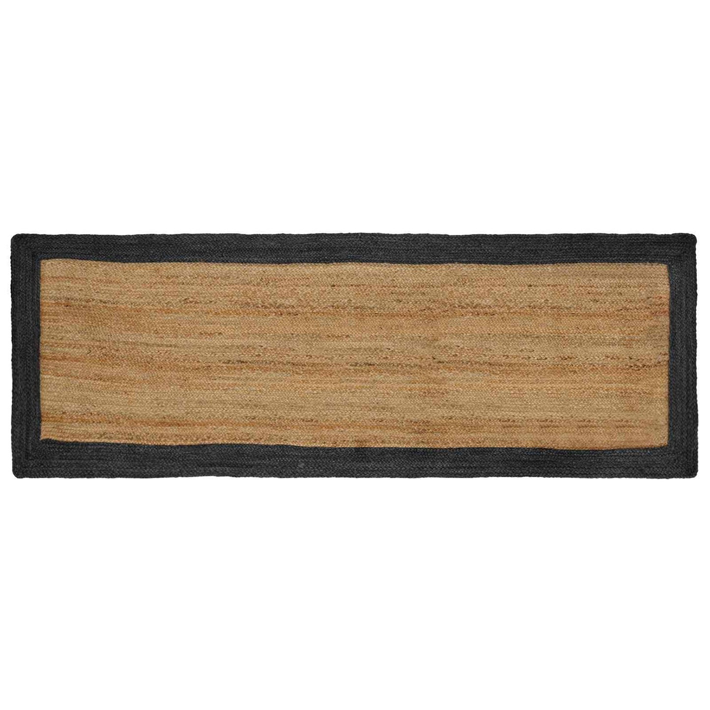 Områdetepper Mørkegrå 80 x 250 cm Jute