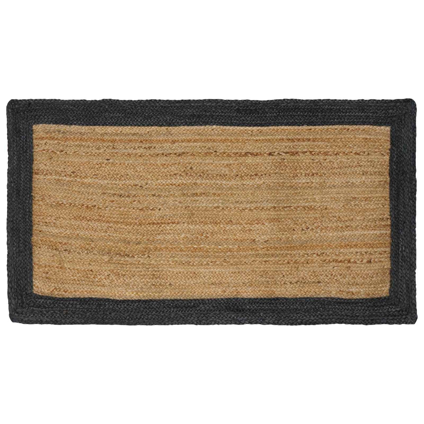 Områdetepper Mørkegrå 100 x 200 cm Jute