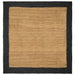Områdetepper Mørkegrå 240 x 240 cm Jute