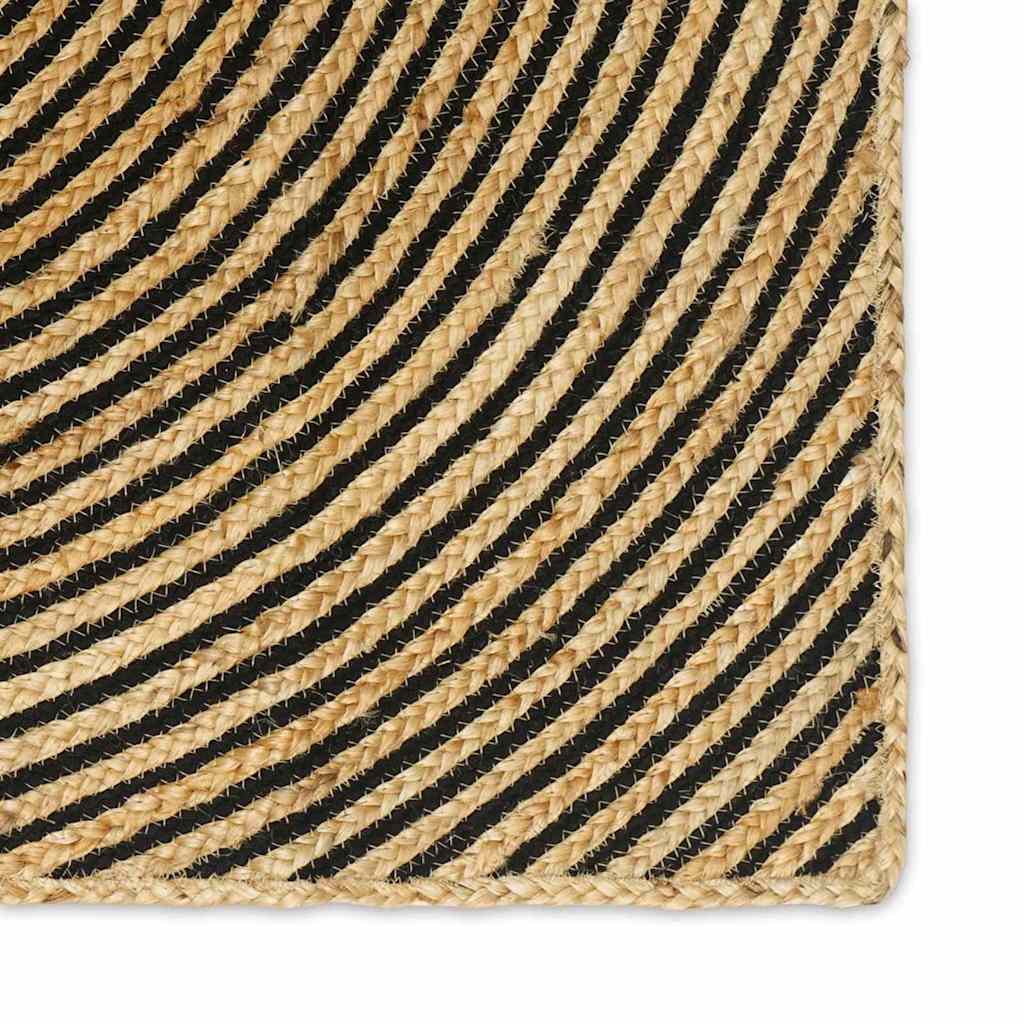 Områdetepper Svart 60 x 300 cm Jute