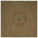 Områdetepper Svart 240 x 240 cm Jute