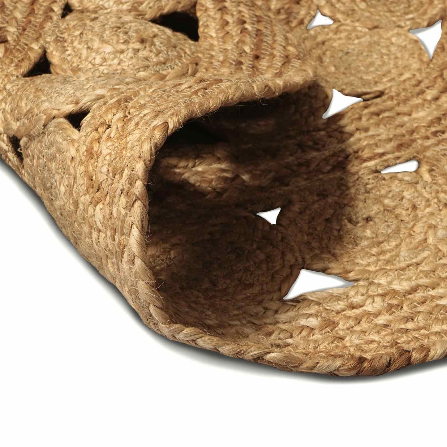 Områdetepper Naturlig 205 x 305 cm Jute