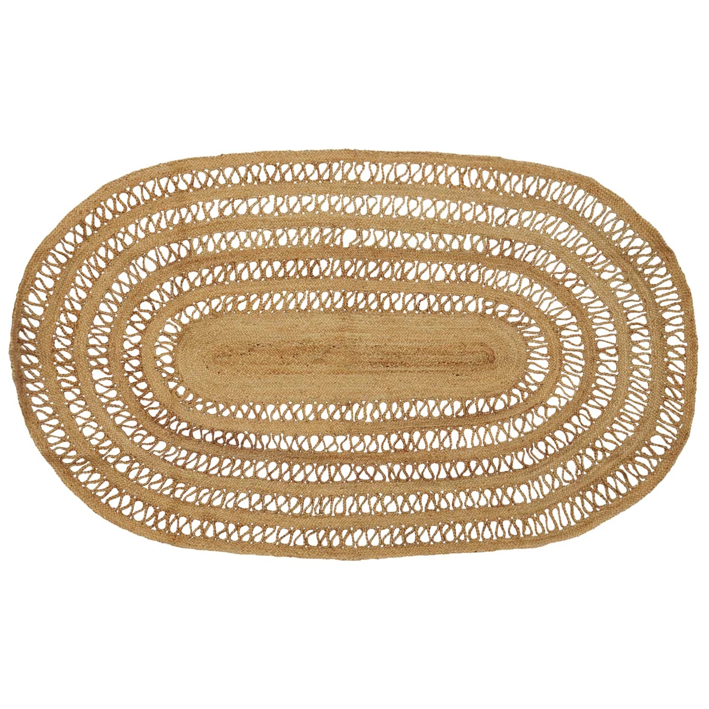 Områdetepper Naturlig 205 x 305 cm Jute