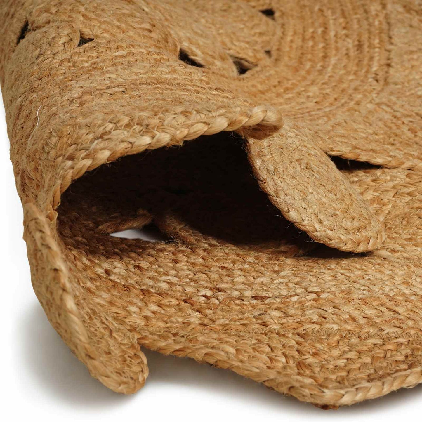 Områdetepper Naturlig Ø 240 cm Jute