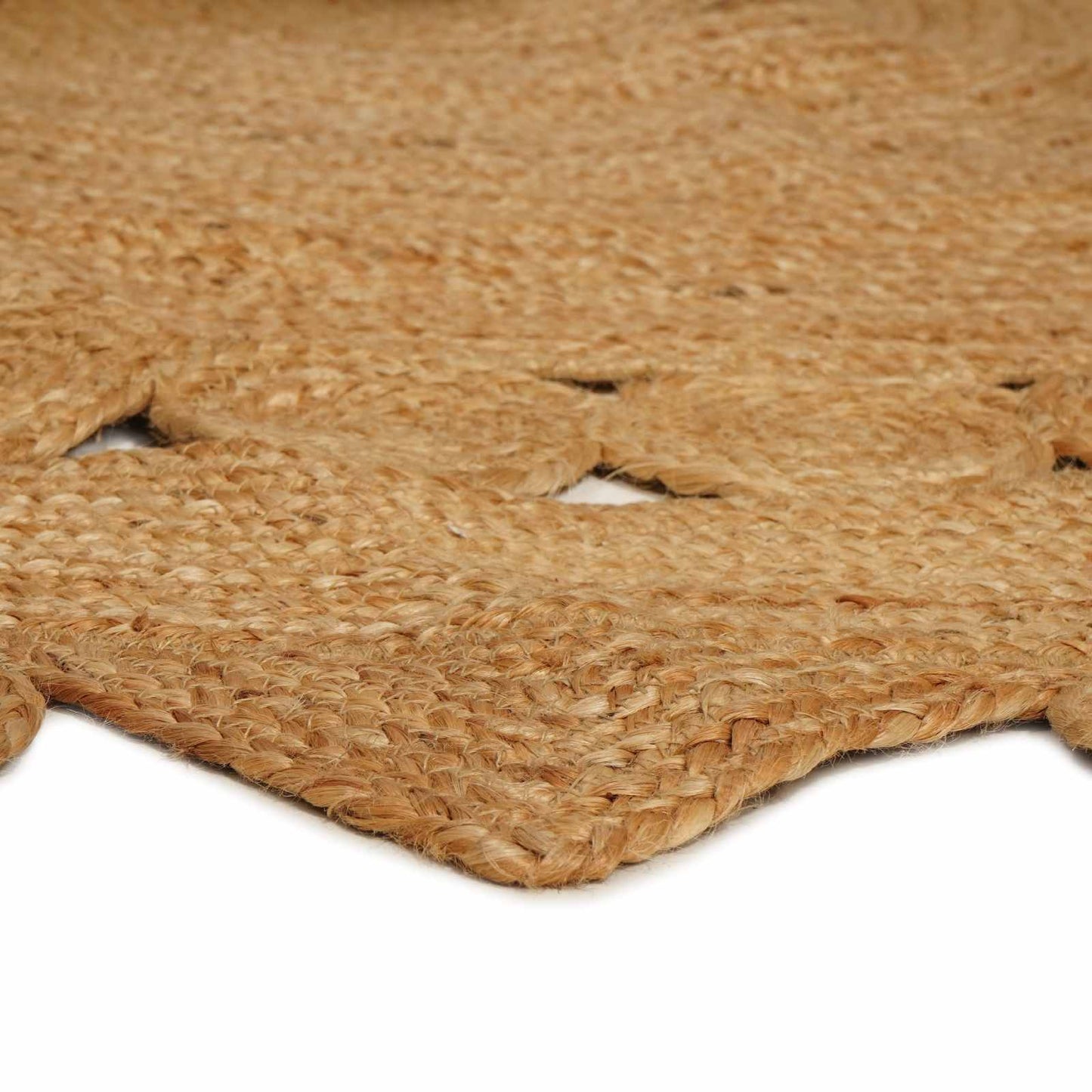 Områdetepper Naturlig Ø 240 cm Jute