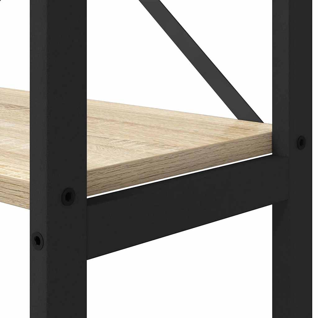 Bokhylle Sonoma eik 40 x 30 x 155 cm Konstruert tre