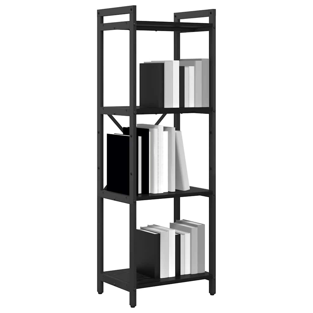 Bokhylle Svart Eik 40 x 30 x 119 cm Konstruert tre
